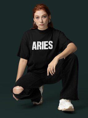 Aries Zodiac Sign Shirt, Astrology Symbol Tee, Zodiac Gift